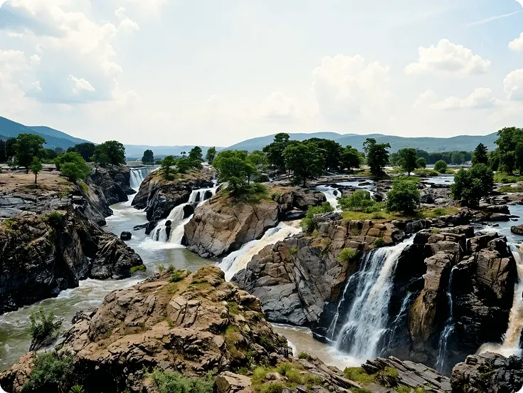 Hogenakkal Water Falls